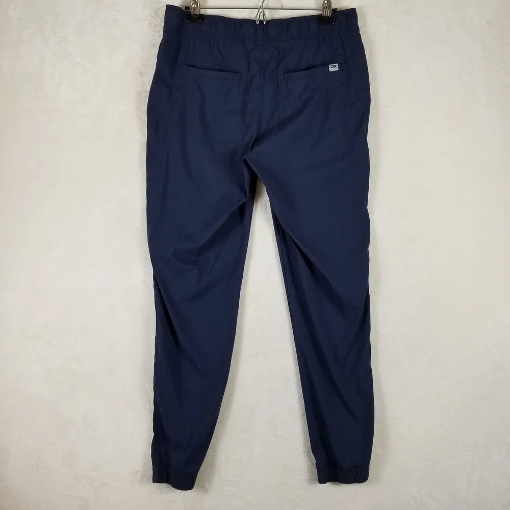 Outdoor Research Jogger Pants Men Large Navy Blue Ripstop Nylon Spandex Active - Picture 3 of 9